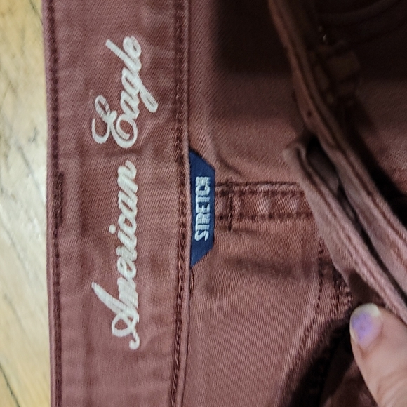 American eagle stretch jean shorts sz 2 - Picture 3 of 6